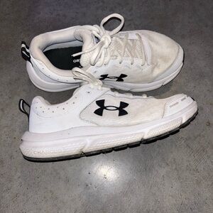 Under Armour White and Black Sneakers
